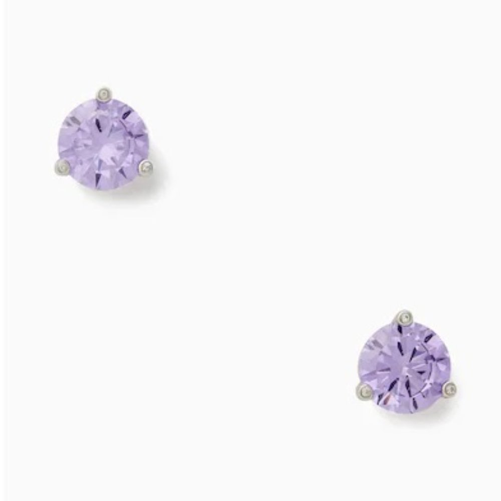 ♠️ Kate Spade ♠️️ Rise and Shine Lilac Studs - Picture 6 of 8